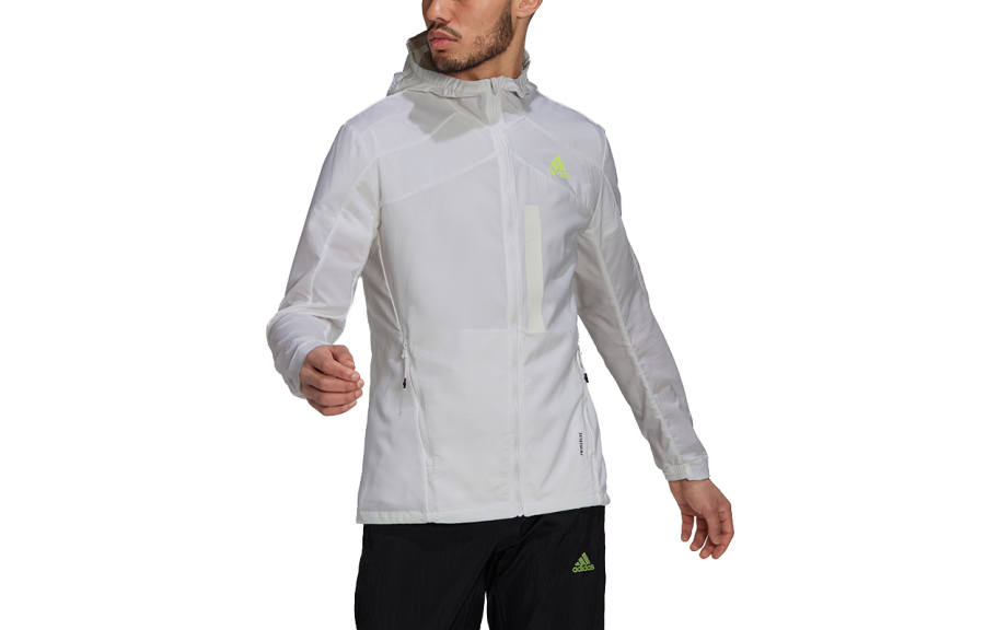 Adidas Adidas Jackets Men's White Hooded Moderate Other