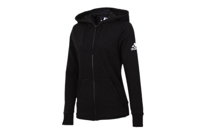 Adidas Adidas Jackets Women's Black Hooded Moderate Other