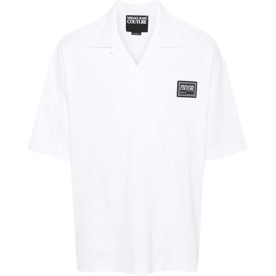 VERSACE JEANS COUTURE Polo Shirt Men's White