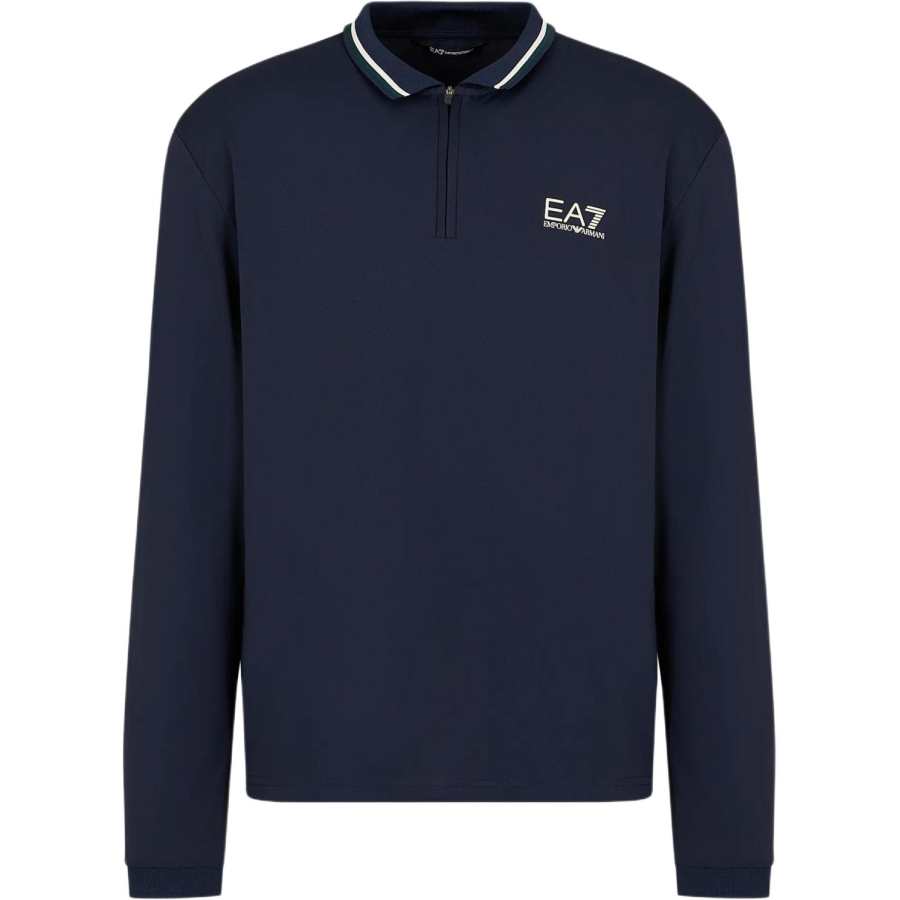 EMPORIO ARMANI X Ventus 7 Logo-print Polo Shirt