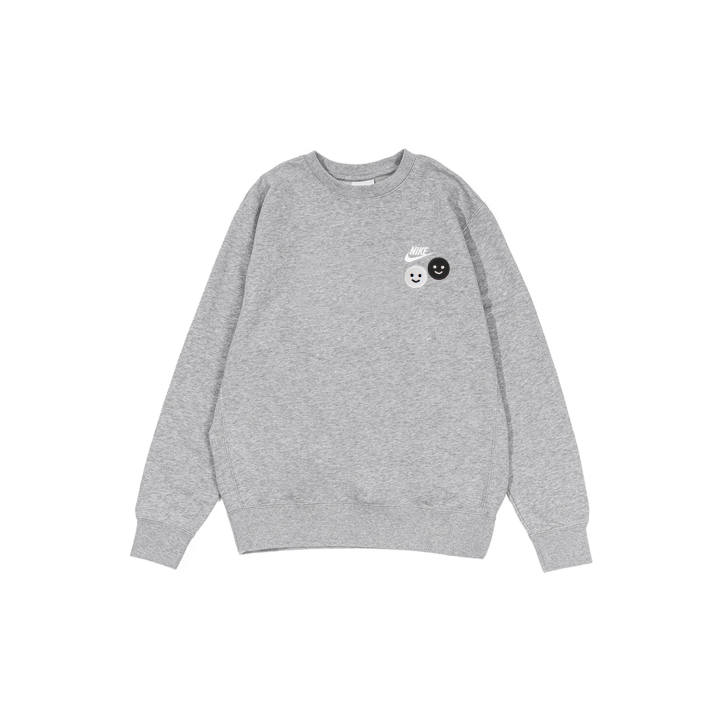 Nike Nike Sweatshirts Men's Gray Crew Neck Moderate Regular