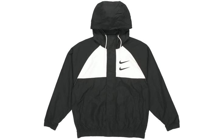 Nike Nike Woven Jackets Men's Black Hooded Non Detachable Moderate Other