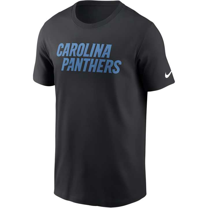 Nike Nike Carolina Panthers Primetime Wordmark Essential Men's Nike Nfl T Shirt