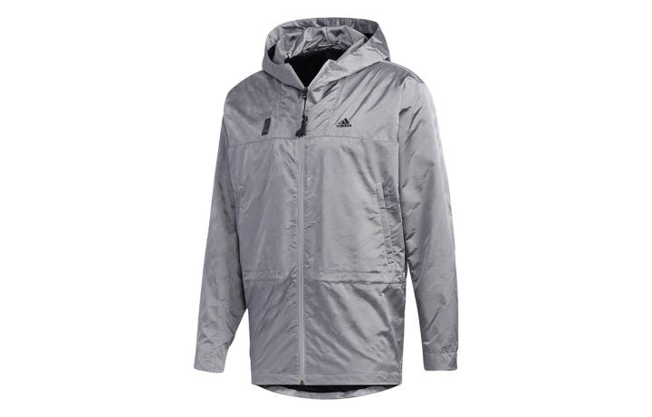 Adidas Adidas Jackets Men's Silver Hooded Moderate Other