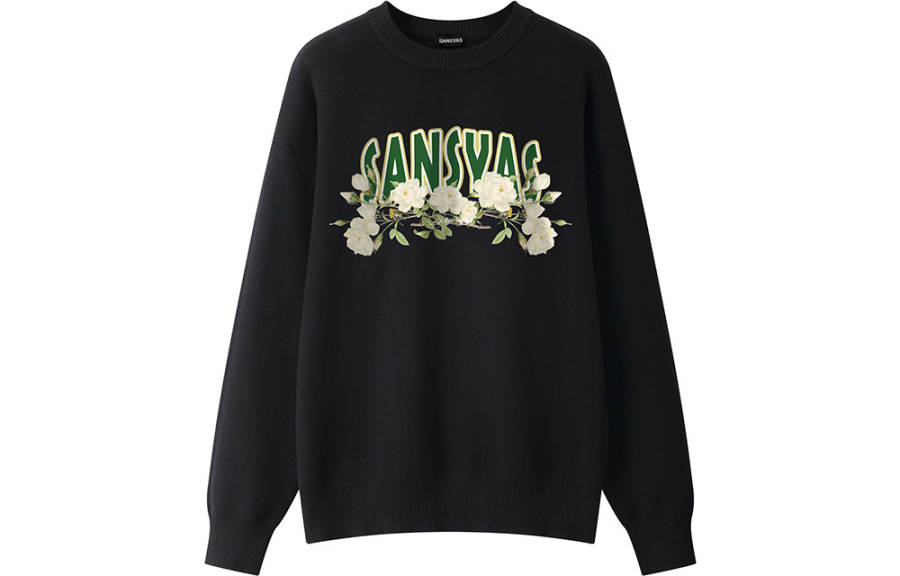 SANSYAS Knitwear Unisex Crew Neck Moderate Other