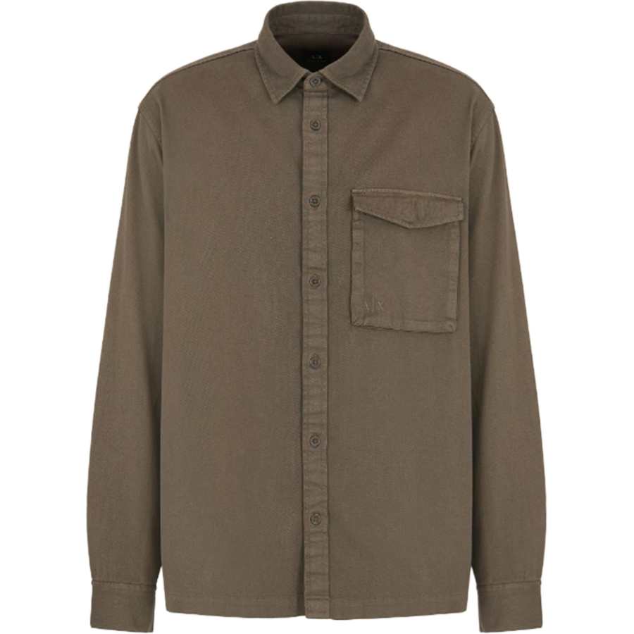 ARMANI EXCHANGE Long-sleeves Cotton Shirt