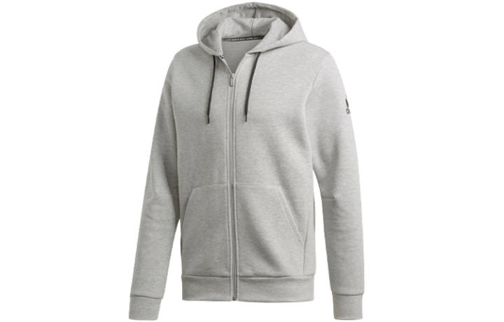 Adidas Adidas Jackets Men's Gray Hooded Moderate Other
