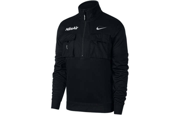 Nike Nike Jackets Men's Black Stand Collar Moderate Workwear
