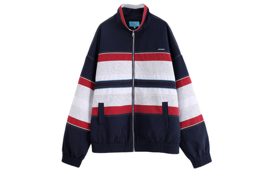F426 F426 Jackets Unisex Dark Blue Stand Collar Moderate Other