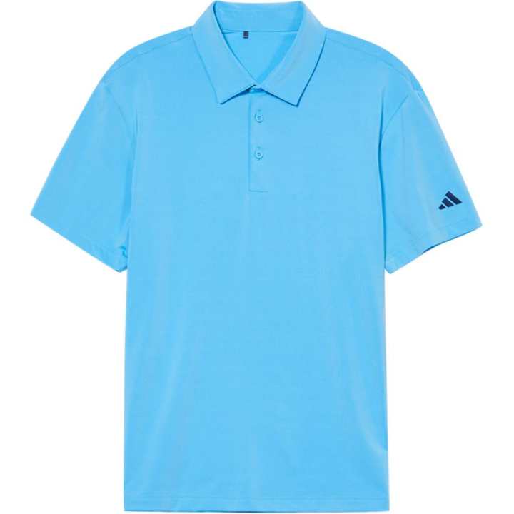 Adidas Adidas Polo Shirts Men's Blue Polo Collar Moderate Straight Fit