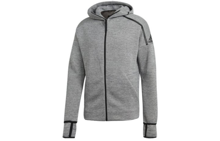 Adidas Adidas Jackets Men's Light Gray Hooded Moderate Other