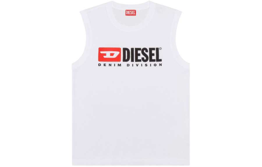 DIESEL DIESEL T Isco Div Logo Printed Tank Top