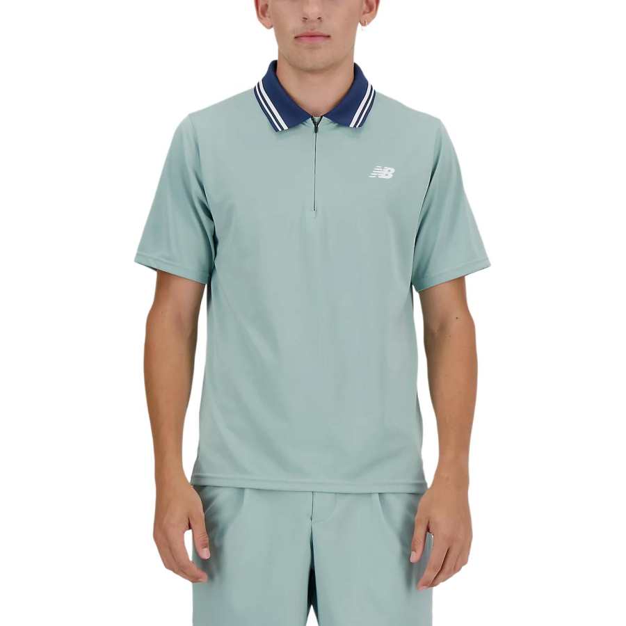 New Balance New Balance Tournament Polo Shirt Men's Emerald
