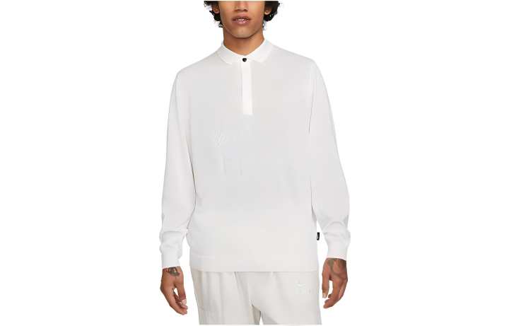 Nike Nike Knitwear Men's White Polo Collar Moderate Other
