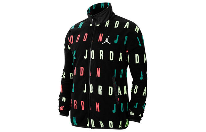 Jordan Jordan Jackets Men's Black Stand Collar Thickened Other
