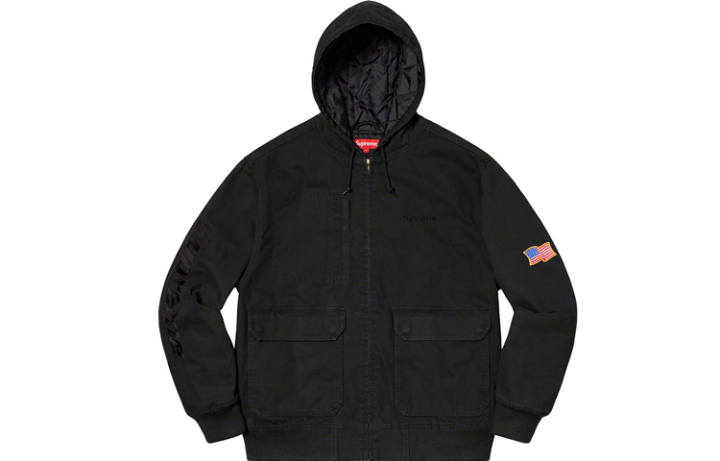 Supreme Supreme Canvas Hooded Work Jacket