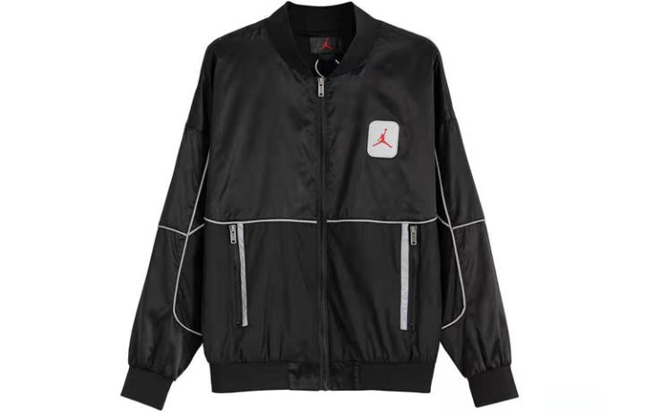 Jordan Jordan Jackets Men's Black Baseball Collar Moderate Other