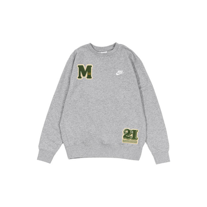 Nike Nike Sweatshirts Men's Gray Crew Neck Moderate Other