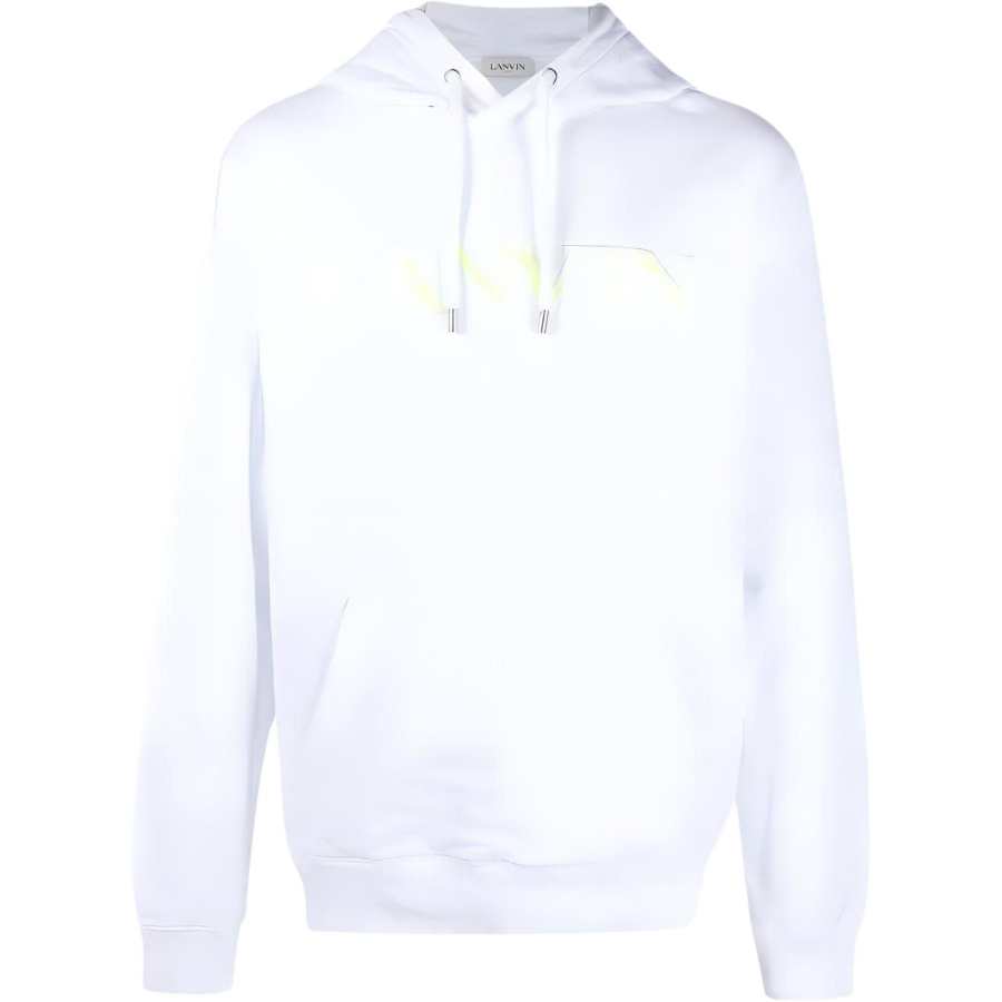 Lanvin Lanvin Curb Lace Drawstring Hoodie
