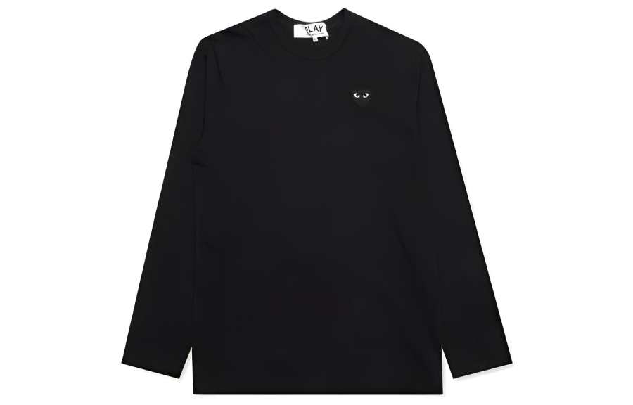 CDG Play Comme Des Garçons Play Emblem Long Sleeve T Shirt