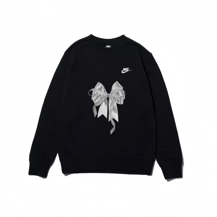 Nike Nike Sweatshirts Unisex Black Crew Neck Moderate Regular
