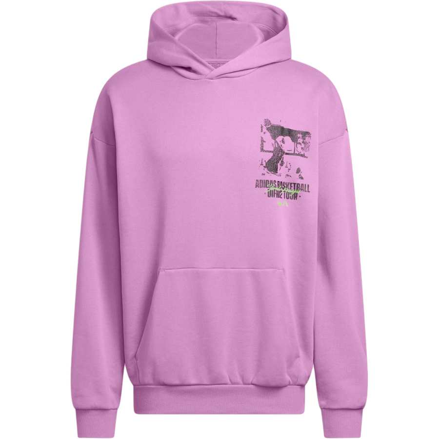 Adidas Adidas ANTHONY EDWARDS BASKETBALL FW24 Sweatshirt Men's Dark Purple