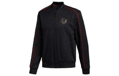 Adidas Jackets Men's Black Baseball Collar Moderate Other