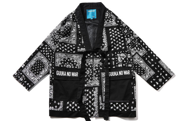 Guuka Jackets Men's Black V Neck Moderate Other