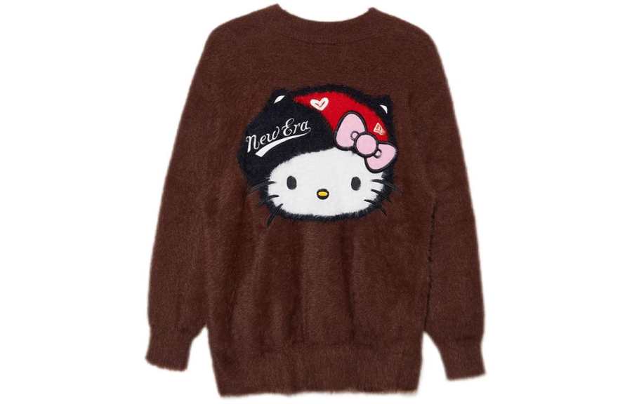 New Era x Hello Kitty Knitwear Unisex Brown