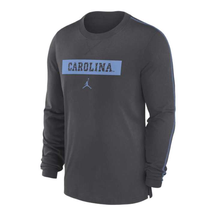 Jordan Jordan North Carolina Tar Heels Sideline Player Men's Jordan Dri FIT College T Shirt
