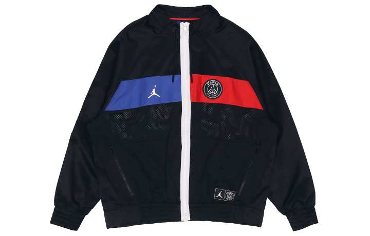 Jordan Jordan PSG SUIT JKT PANT Jackets Men's Black Stand Collar Moderate Other