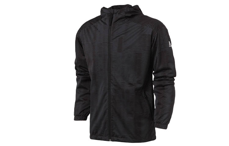 Adidas Adidas Jackets Men's Black Hooded Moderate Other