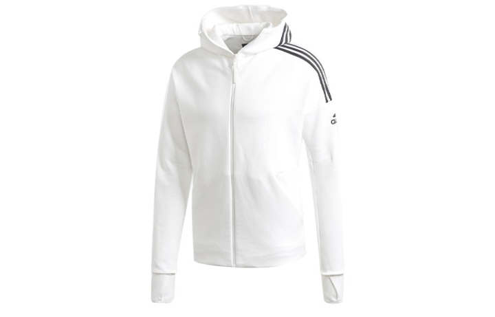 Adidas Adidas Jackets Men's White Hooded Moderate Other