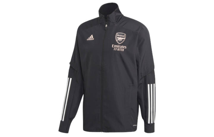 Adidas Adidas Arsenal Jackets Men's Black Stand Collar Moderate Instructor