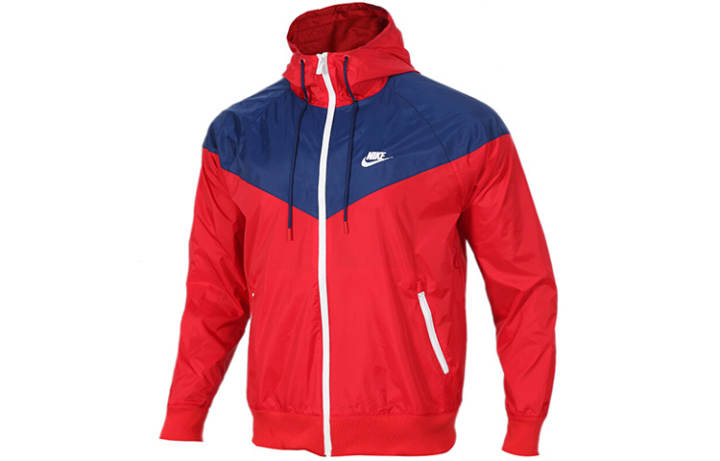 Nike Nike Jackets Men's Red Blue Hooded Moderate Other