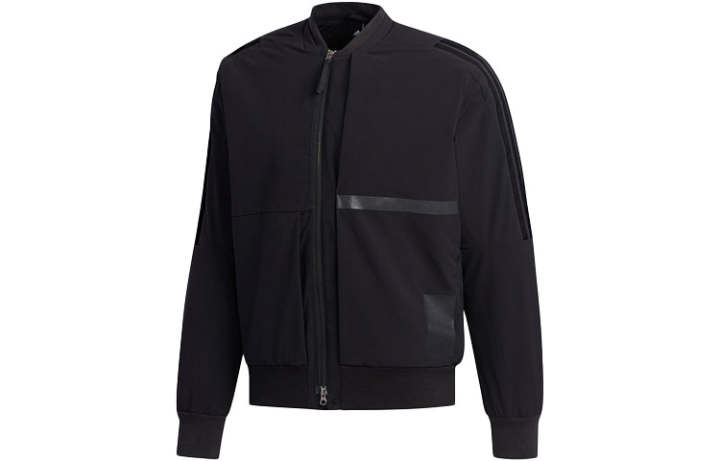 Adidas Adidas Jackets Men's Black Stand Collar Moderate Other