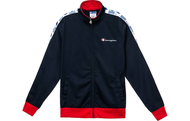 Champion Champion Jacket US Version Unisex Navy Blue