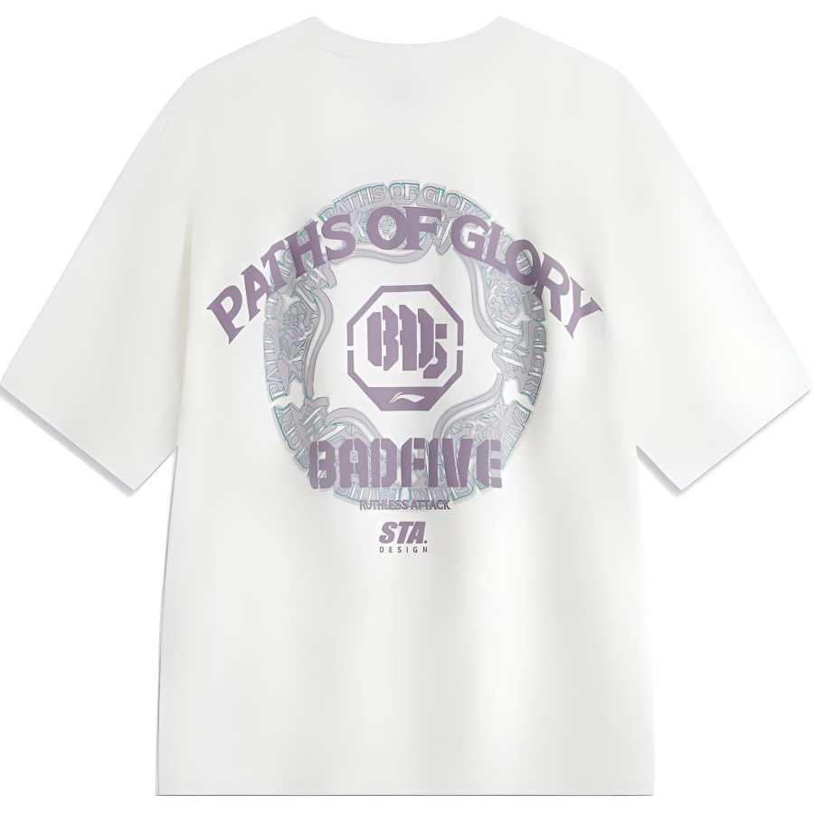 Li-Ning Li Ning BADFIVE T Shirt Men's Ivory