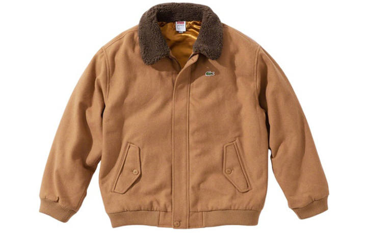 Supreme Supreme Lacoste Wool Bomber Jacket