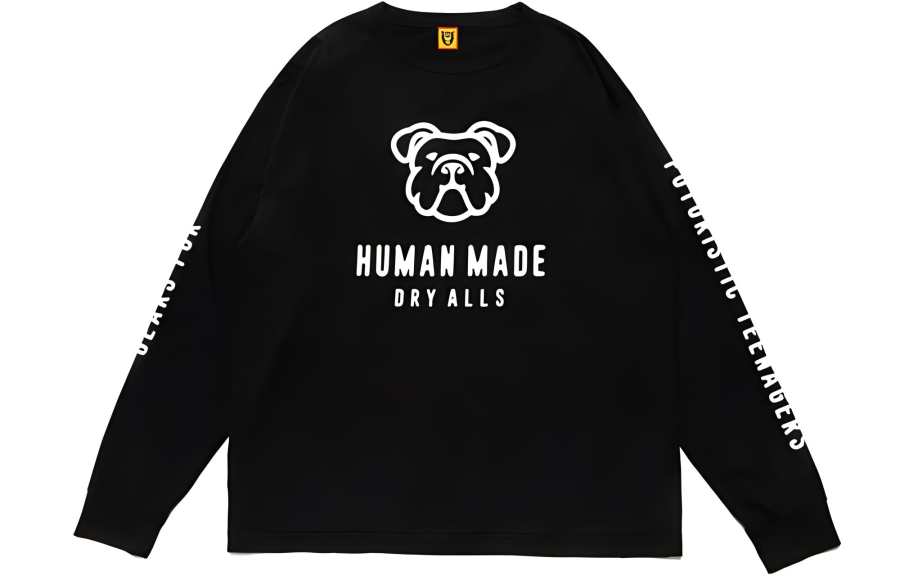 HUMAN MADE HUMAN MADE T Shirts Men's Black Crew Neck Moderate