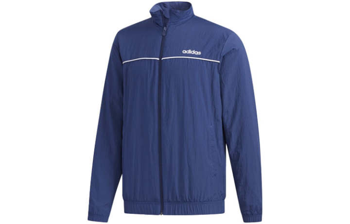 Adidas Adidas Jackets Men's Tech Blue Stand Collar Moderate Other