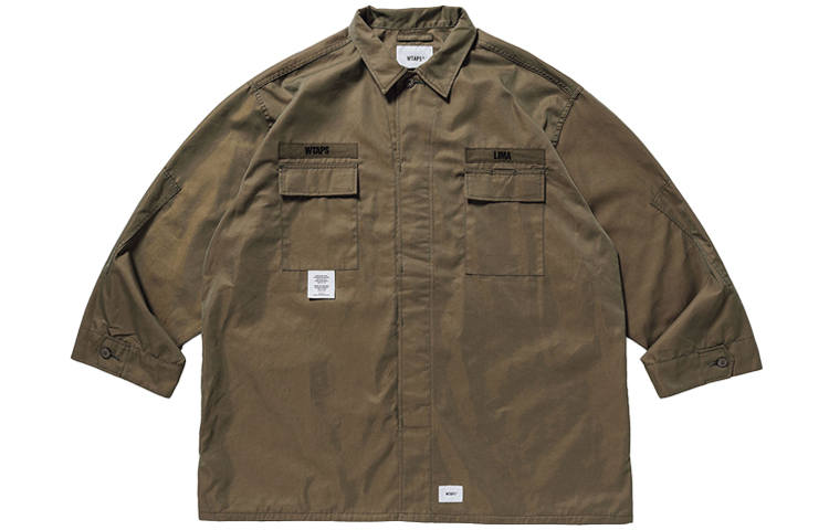 WTAPS WTAPS Jackets Unisex Olive Lapel Moderate Other