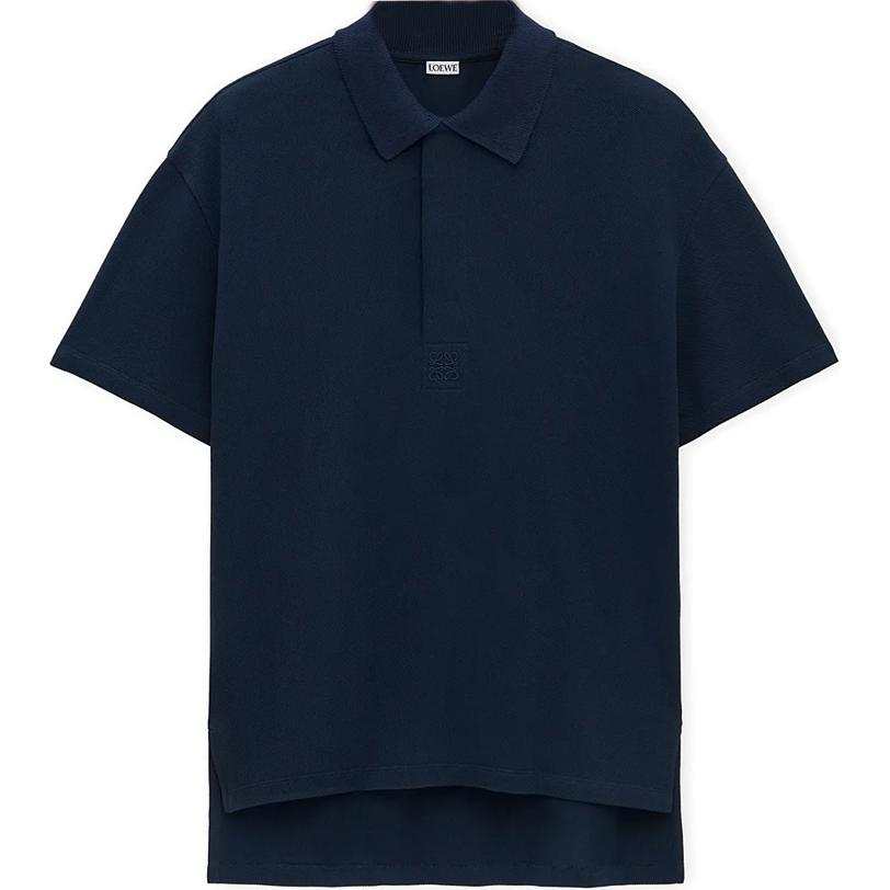 LOEWE LOEWE Anagram Embroidered Polo Shirt