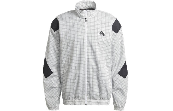 Adidas Adidas Jackets Men's White Stand Collar Moderate Other