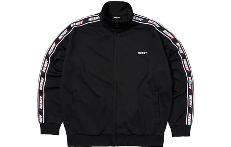 Nerdy Nerdy Jackets Unisex Black Stand Collar Moderate Other