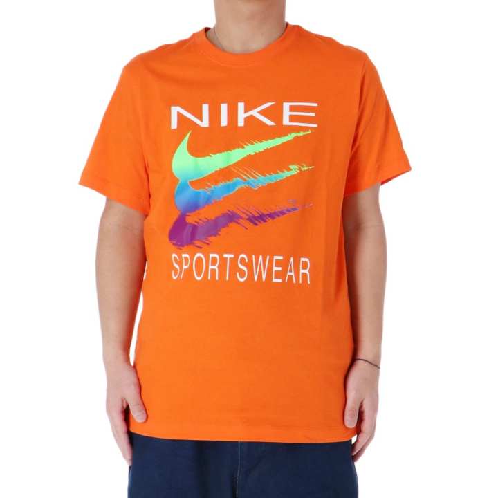 Nike Nike Sportswear SS25 T Shirt Men's Orange