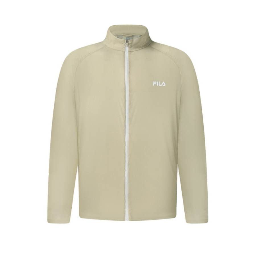 FILA TENNIS Jacket Men's Olive Gray Khaki