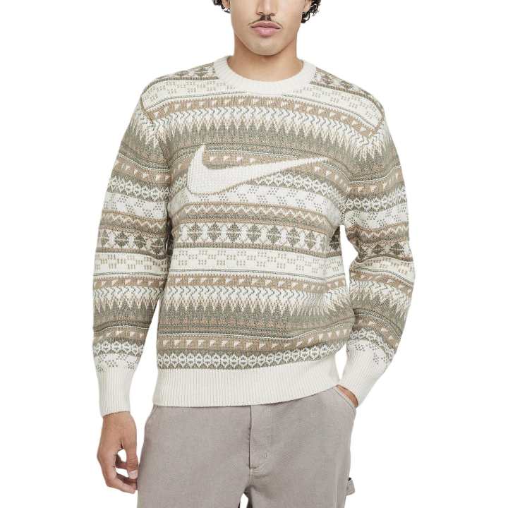 Nike Nike Life Men's Fair Isle Swoosh Sweater