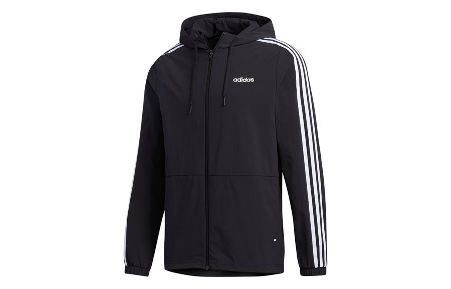 Adidas Neo Jackets Men's Black Hooded Moderate Other