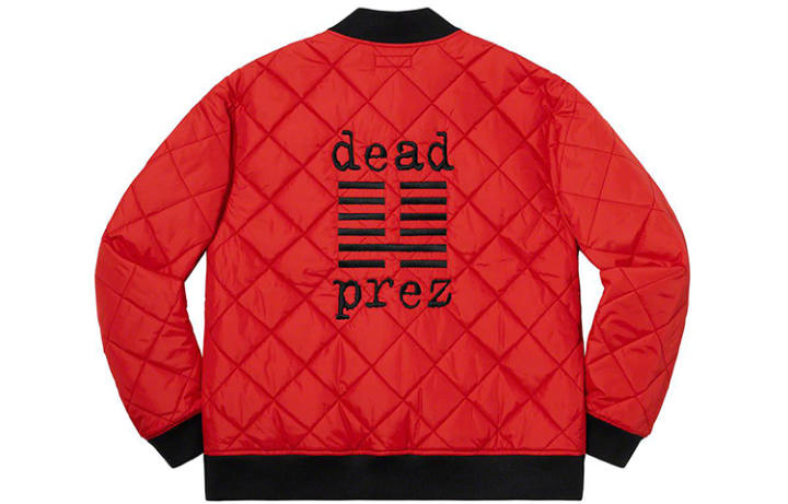 Supreme Supreme Dead Prez Quilted Work Jacket